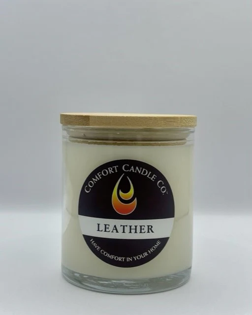 Leather Scented Candle - Image 6