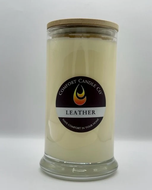 Leather Scented Candle - Image 8